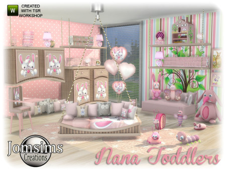 Nana toddlers bedroom by jomsims at TSR