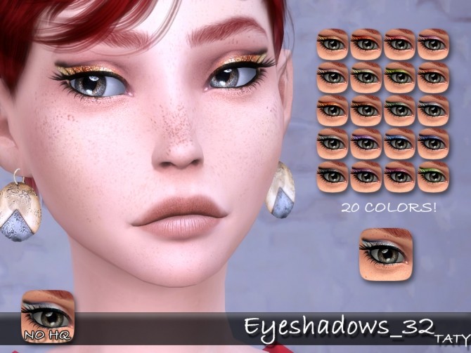 Sims 4 Eyeshadow 32 at Taty – Eámanë Palantír