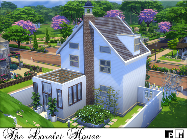Sims 4 The Lorelei House by Pinkfizzzzz at TSR
