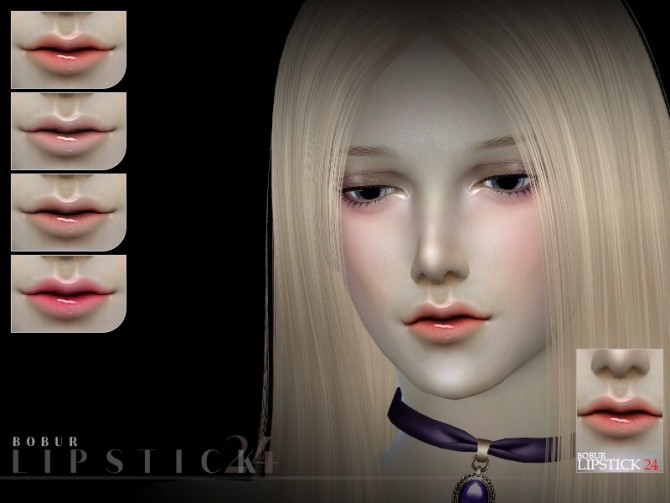 Sims 4 Bobur Lipstick 24 at TSR