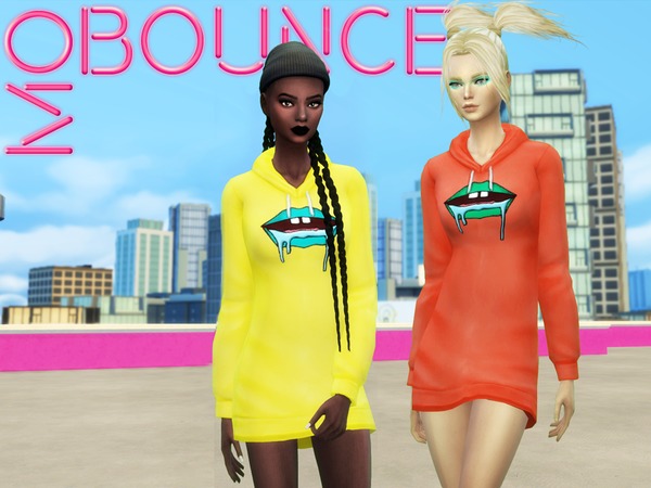 Sims 4 Mo Bounce dress by Watson349 at TSR