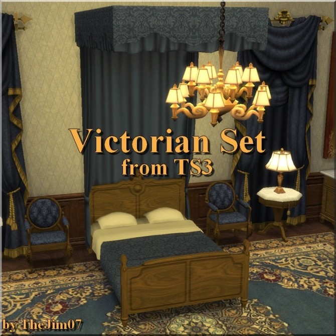 Sims 4 Victorian Set from TS3 by TheJim07 at Mod The Sims