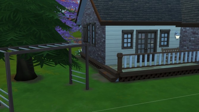 Sims 4 Hawthorne Bungalow by PolarBearSims at Mod The Sims