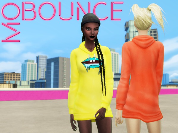 Mo Bounce dress by Watson349 at TSR » Sims 4 Updates