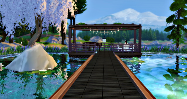 Sims 4 Lake House at Lilly Sims