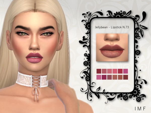 Sims 4 Jelly Bean Lipstick N.73 by IzzieMcFire at TSR