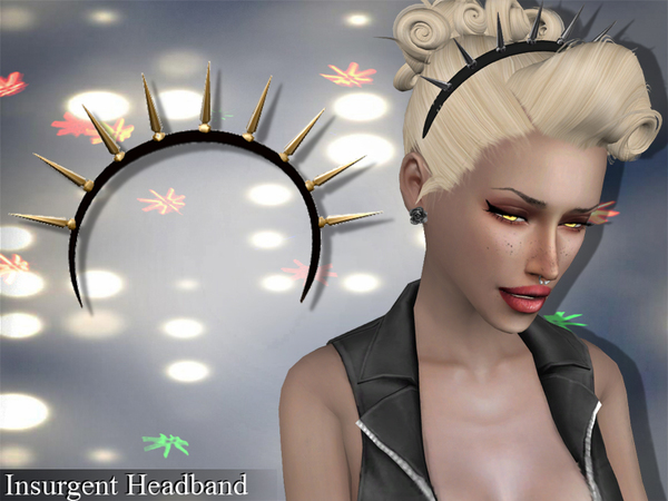 Sims 4 Insurgent Headband by Genius666 at TSR