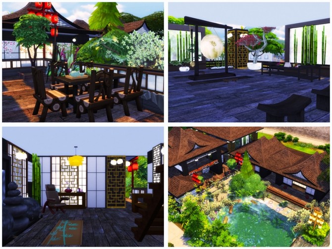 Sims 4 Pekin house by Danuta720 at TSR