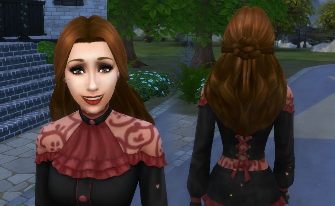 Sims 4 Catherine Hairstyle at My Stuff