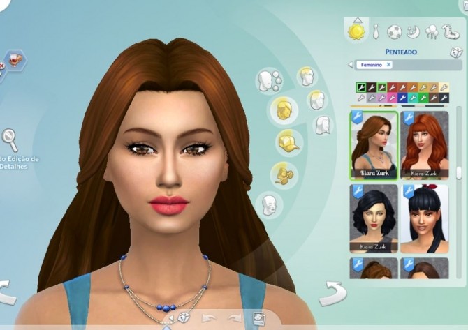 Sims 4 Catherine Hairstyle at My Stuff