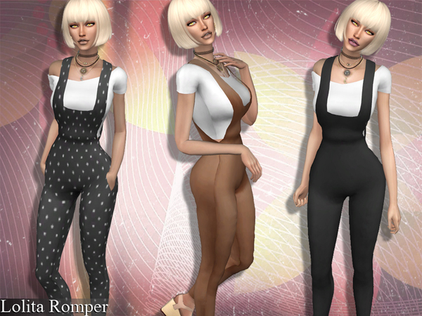 Sims 4 Lolita Romper by Genius666 at TSR
