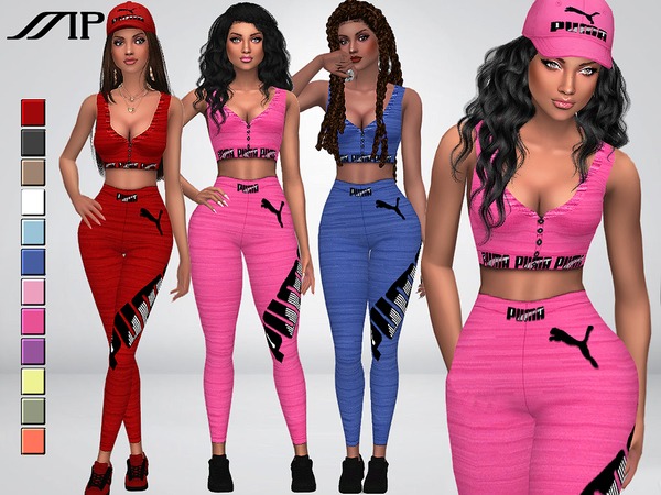 Sims 4 MP Outfit 3 by MartyP at TSR