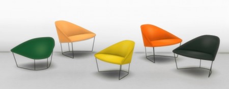 Arper Colina Armchair by LOolyharb1 at Mod The Sims