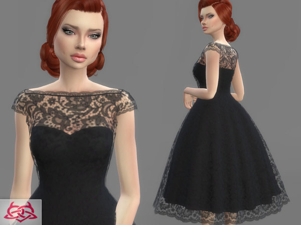 Sims 4 Wedding Dress 5 by Colores Urbanos at TSR