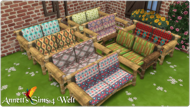 Sims 4 Living Set Tiki TS3 to TS4 Conversion at Annett’s Sims 4 Welt