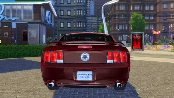 Sims 4 Ford Mustang GT 2005 at OceanRAZR