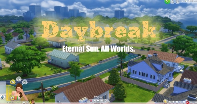 Sims 4 Daybreak Eternal Sunlight by TwistedMexi at Mod The Sims