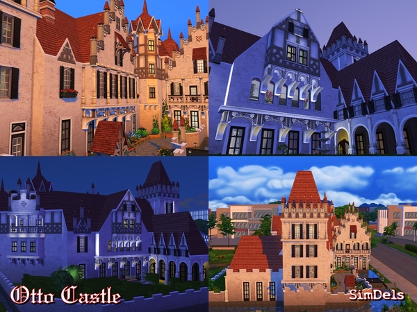 Sims 4 Otto Castle by Dels Godeoner at TSR