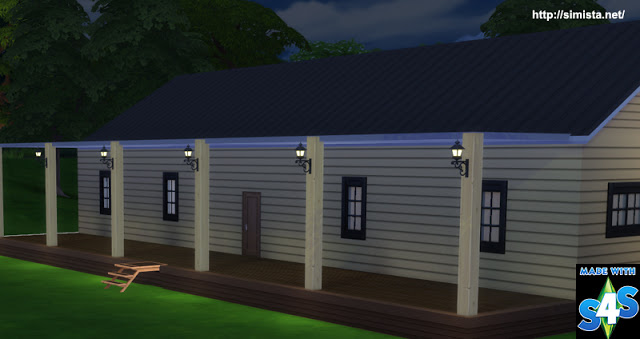 Sims 4 Fence and Column Lights at Simista