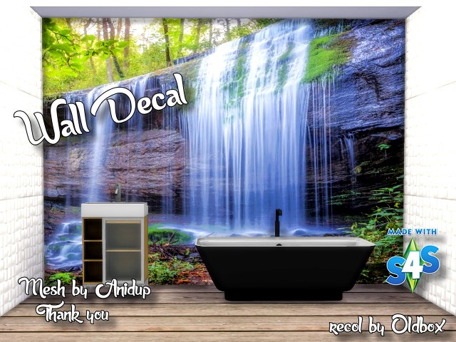 Sims 4 Wall Decals by Oldbox at All 4 Sims