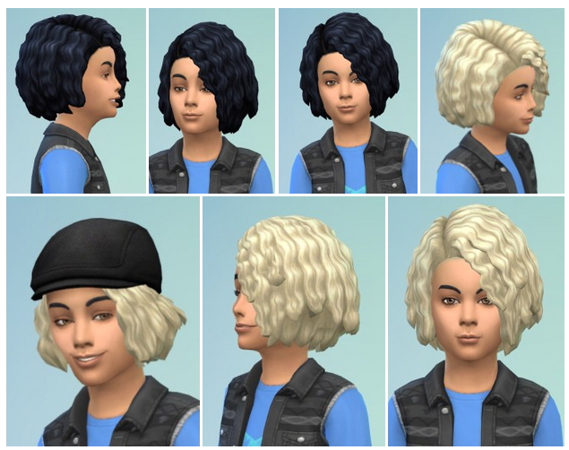 Sims 4 Little Sheehan Hair at Birksches Sims Blog