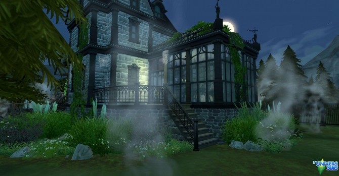 Sims 4 Lhantée house by audrcami at L’UniverSims