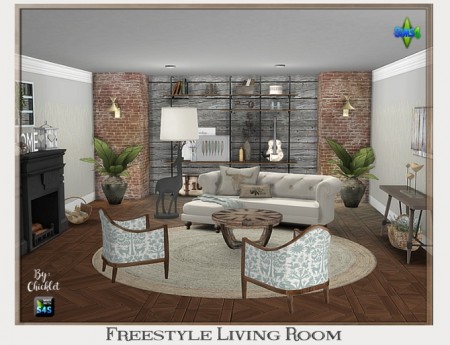 Freestyle Living Room at Chicklet’s Nest