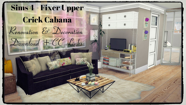 Sims 4 Fixer Upper Crick Cabana at Dinha Gamer