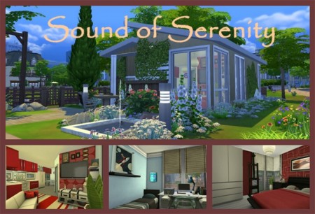 Sound of Serenity tiny house by Ainotar at Mod The Sims