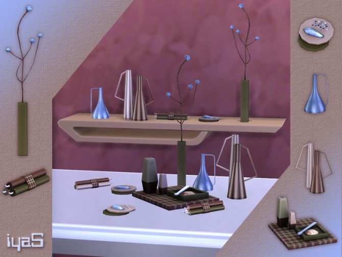 Sims 4 Contemporary Breakfast clutter at Soloriya