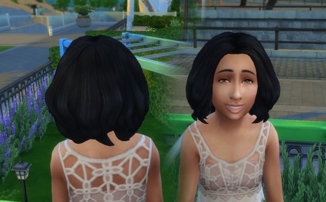 Sims 4 Confident Curls for Girls at My Stuff