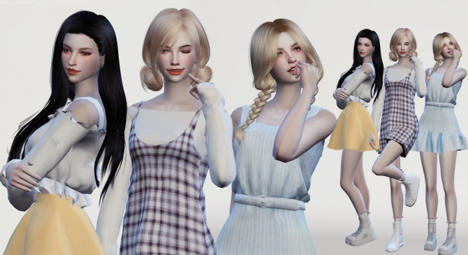 HAPPY MOMENT poses at Flower Chamber » Sims 4 Updates