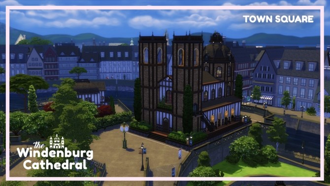 Sims 4 The Windenburg Cathedral by Kimsampagato at Mod The Sims