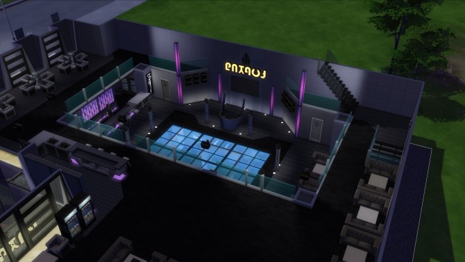 Sims 4 Crystaline Nightclub by Analytic at Mod The Sims