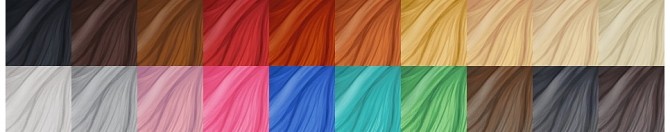 Sims 4 GP05 Slick Hair Edit (with gray) at Rusty Nail