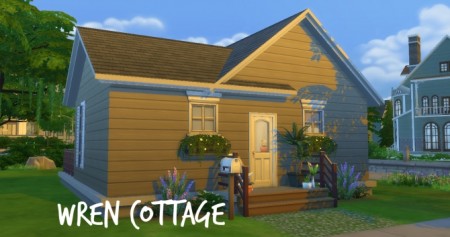 Starter Home Wren Cottage by Innamode at Mod The Sims