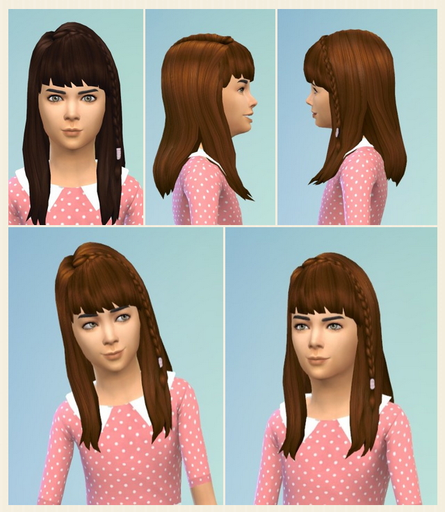Sims 4 Mami’s Braid Hair at Birksches Sims Blog