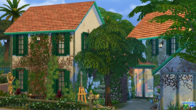 1 rue des Magnolias house by chipie-cyrano at L’UniverSims » Sims 4 Updates