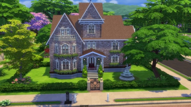 Sims 4 The Oaks house by Asmodeuseswife at Mod The Sims