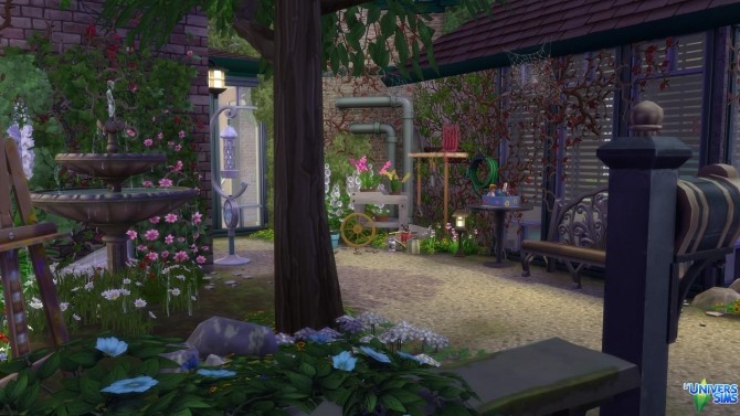 Sims 4 1 rue des Magnolias house by chipie cyrano at L’UniverSims