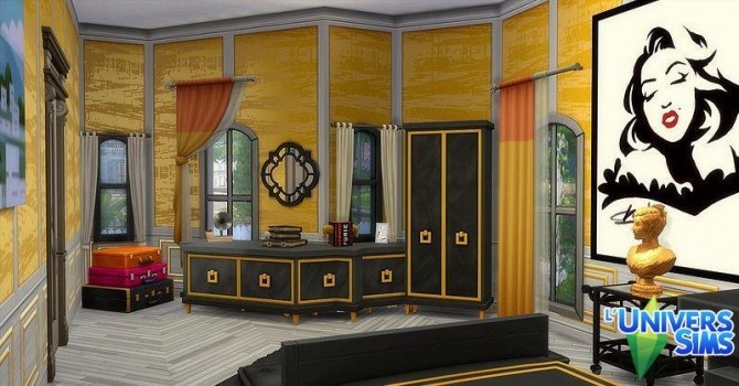 Sims 4 Clos tranquille home by Coco Simy at L’UniverSims