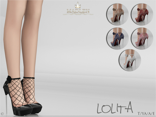 Sims 4 Madlen Lolita Shoes by MJ95 at TSR