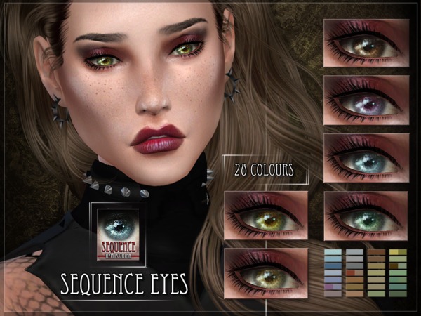Sims 4 Sequence Eyes by RemusSirion at TSR