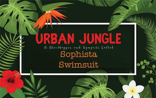 Sims 4 Urban Jungle Sophista Swimsuit Recolor by Sympxls at SimsWorkshop