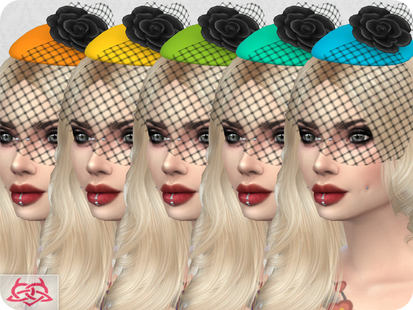 Sims 4 Set Headdress & Belt by Colores Urbanos at TSR