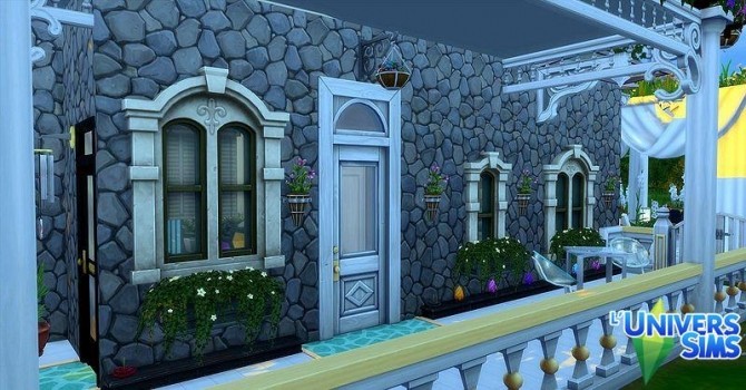 Sims 4 Blanche by Coco Simy at L’UniverSims