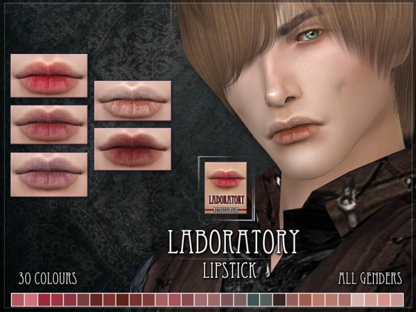 Sims 4 Laboratory Lipstick by RemusSirion at TSR
