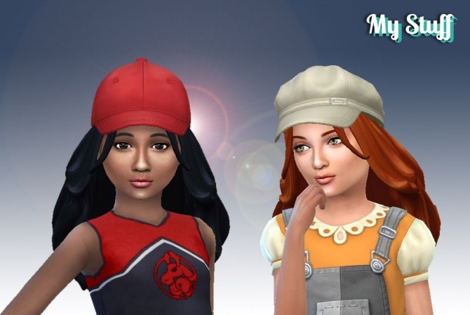 Sims 4 Madeline Hairstyle for Girls at My Stuff
