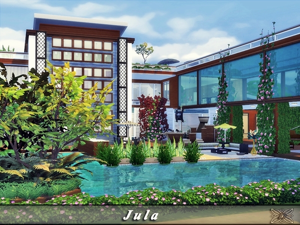 Sims 4 Jula villa by Danuta720 at TSR