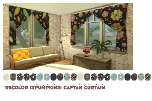 Sims 4 RC Caftan Curtain at ChiLLis Sims